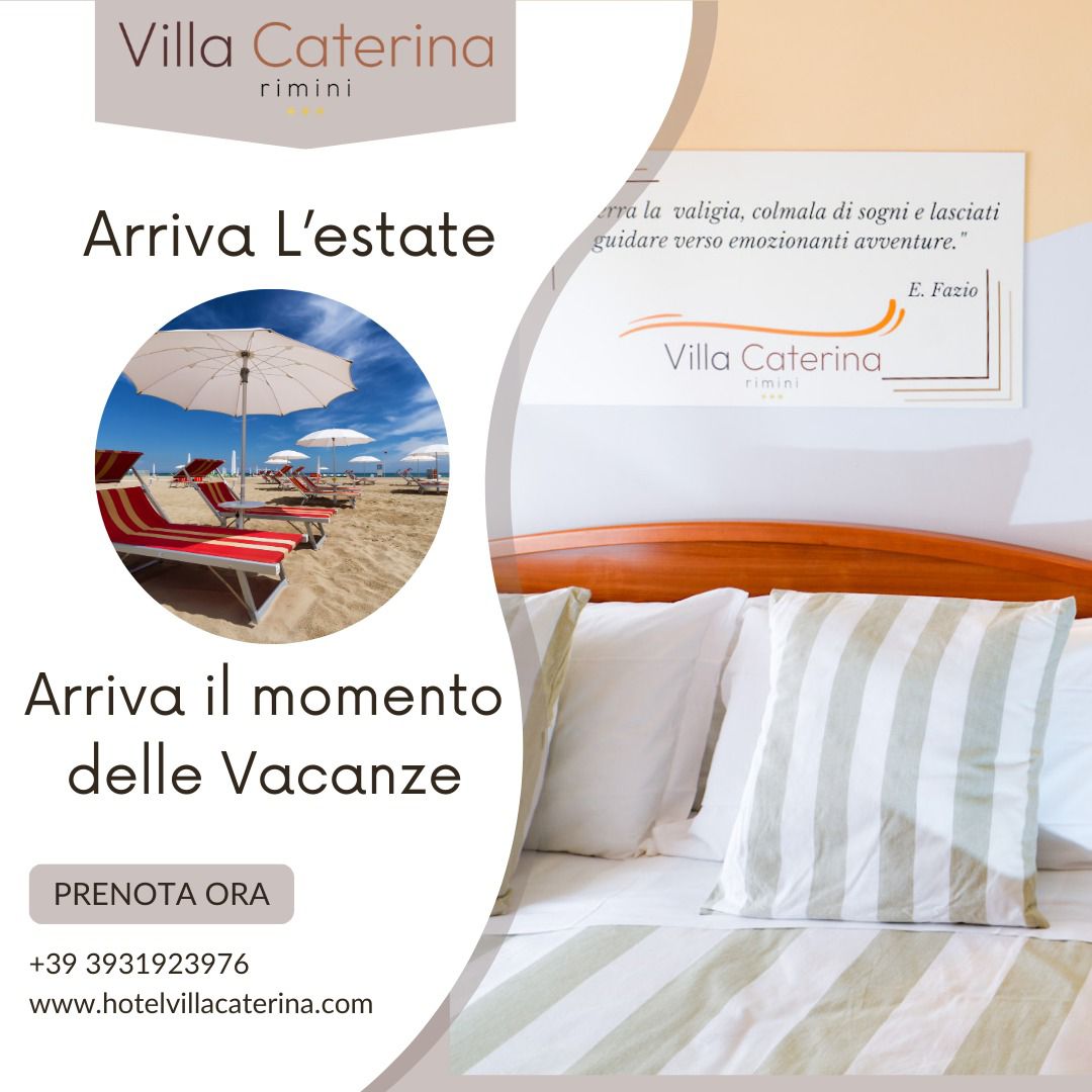 Prenota le vacanze estive all'Hotel Villa Caterina di Rimini (RN)